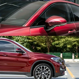 Nardo คริสตัลฟิล์มพีวีซีสีเงินเปลี่ยนสีได้ฟิล์มสีเงินที่ครอบคลุมสติกเกอร์สีรถยนต์ห่อไวนิลสีแดง - Product Image 6