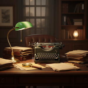 Camiseta de manga larga con estampado de detective, color negro, unisex, talla para adultos M L XL XXL - Product Image 3