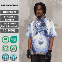 Modern casual heren T-shirt van puur katoen, lichtgewicht, ademend, gebreid, dagelijkse kleding, vintage grafische streetwear, zomerse zachte stof