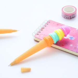 Nouveau stylo bille portable tendance en forme de balle de glace avec design lumineux et écriture fluide pour les activités quotidiennes et les <span class=keywords><strong>loisirs</strong></span> - Product Image 1