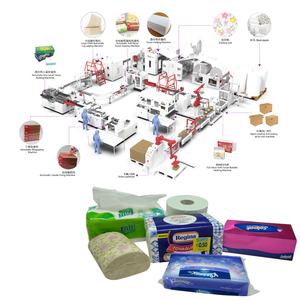 Tự động PLC & động cơ vuông Khăn ăn Máy làm mặt mô chuyển đổi Dòng công suất cao 150 pcs/phút 380V - Product Image 6