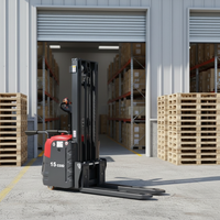 Prix fabricant : Chariot élévateur électrique autoporteur 2T, modèle CDD15, batterie plomb-acide, longueur de fourche 1150 mm