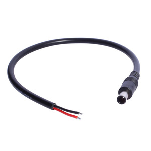 Tideseer สายไฟ DC ขนาด6.5x4.4มม., ปลั๊กตัวผู้มีขาเป็นบวกด้านนอกเป็นลบสำหรับ Samsung สำหรับ Casio 30ซม. 18AWG 120วัตต์ - Product Image 2