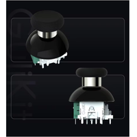 GuliKit 720 °   Manette de jeu TMR à tension réglable pour PS4 PS5 Edge Gamepad pour Switch Pro Xboxes Series Controller Accessoires de jeu