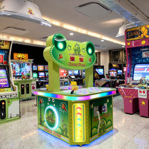 Simulador de entretenimiento <span class=keywords><strong>AMA</strong></span>, máquina de juego de Arcade que funciona con monedas, martillo de Rana Loca, español, japonés con plástico metálico - Product Image 2