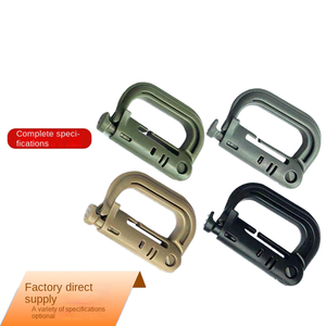 Wsh WSH-G003 chiến thuật d-loại Khóa Báo Chí mở cường độ cao móc nhựa 25mm vải leo núi Phụ kiện túi - Product Image 4