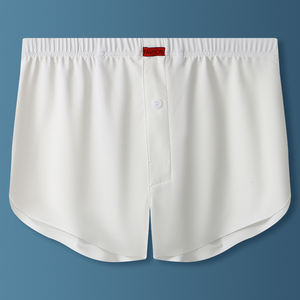 9079 Pantalones Cortos de Seda de Hielo de Alta Calidad para Hombre Ropa Interior Bóxers para Interiores y Exteriores en Stock Gran Venta - Product Image 3