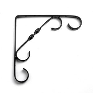 Wholesale New Arrival RheTech Metal Triangle <b>Floating</b> Shelf Brackets <b>Wall</b>-Mounted Load Bearing 75lbs Capacity Black/White Powder - Product Image 5