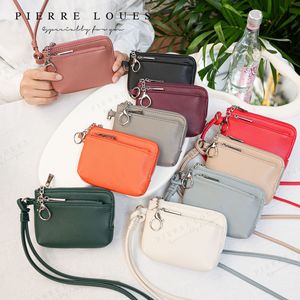 Porte-monnaie en corde de style Pierre Loues avec cordon, mini portefeuille multifonctionnel pour femmes, couleur unie, 5 pouces - Product Image 4