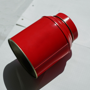 Bote de latas de aluminio rojo con tapa, se puede usar <span class=keywords><strong>para</strong></span> <span class=keywords><strong>almacenar</strong></span> té, granos de café, contenedor de alimentos sellado, venta al por mayor - Product Image 4