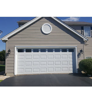 ประตูโรงรถแบบมีหน้าต่าง หลายสีให้เลือก หลายสไตล์ให้เลือก แรงดันไฟฟ้า 110-240V ผลิตตามสั่งจากโรงงาน - Product Image 5