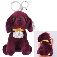 2025 Venta caliente de lujo lindo dibujos animados suave muñeco de peluche juguetes llavero 3D llavero Accesorios
