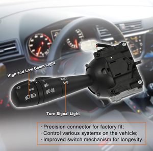 X AUTOHAUX 8201167981 Commutateur de <span class=keywords><strong>clignotant</strong></span>, colonne de commande multifonction pour RENAULT <span class=keywords><strong>Clio</strong></span> IV Hatchback 2012-2016 - Product Image 3