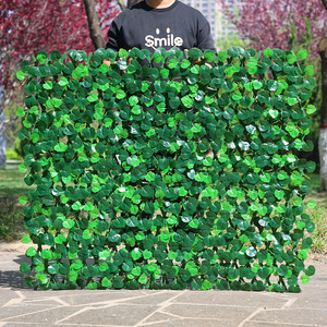 รั้วพลาสติกแบบยืดหดได้ 120 ซม. รั้วต้นไม้ประดิษฐ์ ทนทาน ป้องกันรังสียูวี ตกแต่งสวนกลางแจ้ง อุปกรณ์ประกอบฉากงานแต่งงาน - Product Image 3