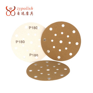 6 дюймов, 150 мм, круглые шлифовальные диски с крючком и петлей, абразивная орбитальная шлифовальная бумага, лист для автомобиля - Product Image 4