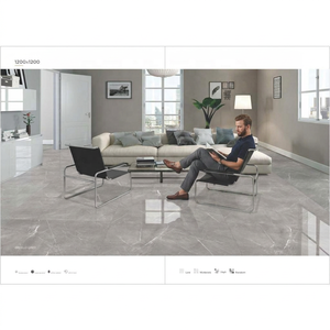 Calacatta Gold Digital Glazed Porcelain Tiles 1200x1200mm Italian Design Marble Look Slabs - Product Image 6
