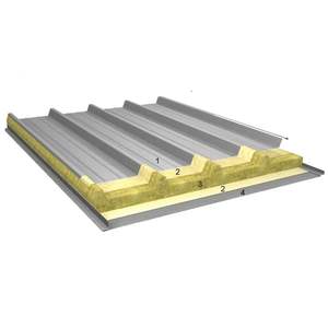 <span class=keywords><strong>Paneles</strong></span> Sándwich Aislantes para Techos, <span class=keywords><strong>Paneles</strong></span> de Lana de Roca para Aislamiento de Viviendas, <span class=keywords><strong>Paneles</strong></span> de Acero para Techos, <span class=keywords><strong>Paneles</strong></span> Sándwich para Paredes - Product Image 6