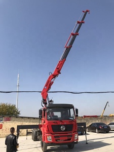Grúa Hidráulica Articulada Montada en Camión de 12 Toneladas, Elevador de Construcción, Pequeña Grúa en Venta - Product Image 6
