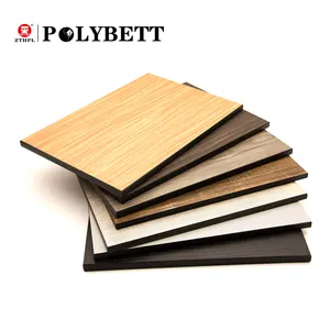 Modern fireproof 12mm HPL compact laminate board for office Multifunctional computer desk