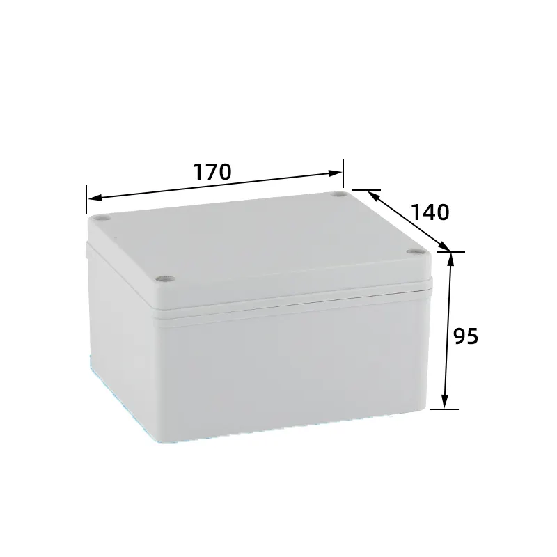 Fuente de alimentación IP66, caja de empalme sellada, caja de plástico eléctrica impermeable, electrónica, venta directa de fábrica