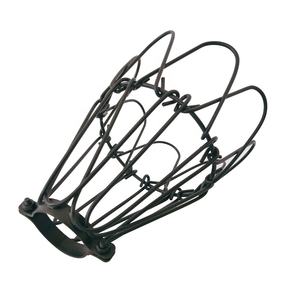 빈티지 산업용 램프 커버 및 음영 조정 가능한 에디슨 전구 보호 블랙 메탈 다른 스타일 개구부 - Product Image 3