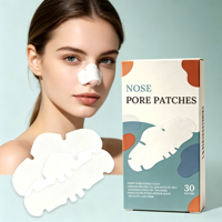 Fournisseur direct d'usine, patchs pour les pores du nez doux et respectueux de la peau, éliminant l'excès de sébum, emballage personnalisé