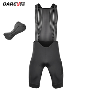 Pantaloni da bici da corsa a lunga distanza con inserto in Gel imbottito camoscio da ciclismo da uomo con pettorina Cargo - Product Image 1