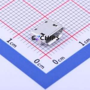 U-F-M5DS-Y-9 USB Connector SMD Connector ( Connector Type: Micro-B )( Protocol Standard: USB 2.0 )( Gender: Female ) - Product Image 1