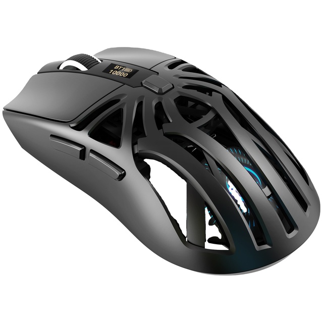 Hot 3 Mode Tri-mode Gaming Mouse Wireless Silent RGB Honeycomb Gaming Mouse Ergonomic 2.4G/BT/Wired E-sports Mice for PC
