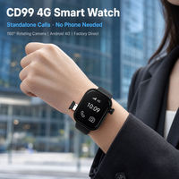 Montre connectée 4G SIM WiFi NFC avec moniteur de fréquence cardiaque, suivi du sommeil, suivi de la santé, écran AMOLED, logo personnalisé, vente en gros OEM