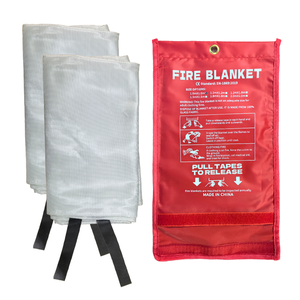 Couverture de sécurité incendie certifiée EN1869, en tissu de fibre de verre léger, inodore et résistant aux déchirures, de qualité domestique - Product Image 5