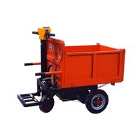 Triciclo Eléctrico Multiusos de 1000 kg OEM con Caja de Carga Cerrada de Malla para Construcción, Logística de Fábrica y Uso en Compras