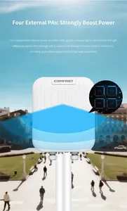 Nouveau routeur maillé WiFi 7 extérieur longue portée <span class=keywords><strong>Comfast</strong></span>, point d'accès sans fil double bande, étanche IP67, répéteur RJ45 - Product Image 5