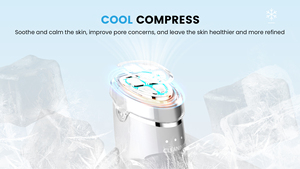 Profissional Galvânica Hot Cool Facial Máquina Desincrustation Tratamento Mão Creme Facial Equipamentos Multifunction Beleza Dispositivo - Product Image 4