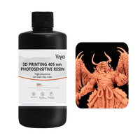 Resin Lilin Merah Presisi Tinggi 405nm Kompatibel dengan Printer Laser Universal untuk Printer 3D Umum 100% Kemurnian