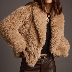 Abrigos de Piel Sintética Ecológicos para Mujer al por Mayor, Abrigos de Piel de Oveja Mongola, Abrigos Cálidos de Invierno, Estilos Personalizables - Product Image 2