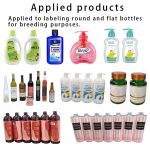 Etichettatrice universale dedicata all'etichettatrice per bottiglie piatte e rotonde - Product Image 3