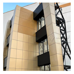 4x0.21 dày PE pvdf lớp phủ nhôm bánh sandwich Bảng điều khiển bên ngoài tấm nhôm Composite Tấm ốp tường vật liệu xây dựng - Product Image 4