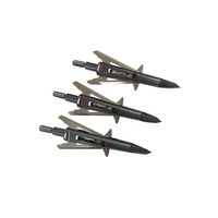 Flèche à pointe large mécanique à dégagement frontal pour arbalète de chasse 100 grains, accessoires de chasse pour arbalète et arc composé