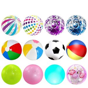 Ballon de plage géant en PVC de 12'' et 16'' avec logo imprimé, ballon de plage gonflable avec logo imprimé - Product Image 4