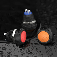 Interrupteur à bouton-poussoir miniature rond de 12 mm par LiKE Electric