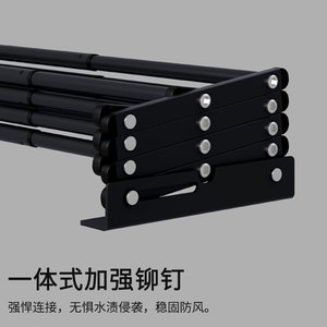 Tendedero Plegable de Pared Tipo X, Extensible, Multicapa, Gran Capacidad, para Balcón - Product Image 2