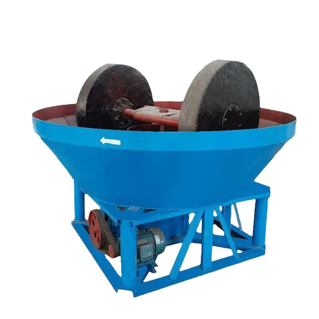 Mining Wet Pan Mill Gold Ore Grinding Mill Machine Gold Ore Milling Machine Price Sale