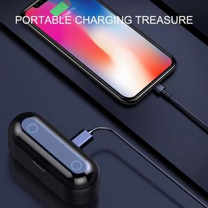 TWS 5,0 Digital pantalla táctil 8D envolvente estéreo Invisible Micrófono Dual inalámbrico BT Auriculares auriculares - Product Image 6