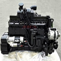 محرك ديزل كامل بـ 6 أسطوانات QSC8.3 QSC8.3-C260، محركات خارجية خفيفة الوزن للقوارب، محركات رباعية الأشواط