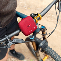 Enceinte Tribit Stormbox Micro 2 avec sangle intégrée, basses profondes 10W, 12 heures d'autonomie pour vélo/sport/natation/camping/fête