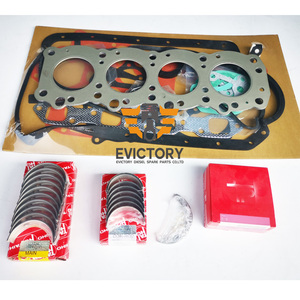 สำหรับ<span class=keywords><strong>4FE1</strong></span>เครื่องยนต์อีซูซุชุดประกอบใหม่วาล์ว + ตลับลูกปืนทั้งหมด + ชุดปะเก็นกระบอกสูบ + ลูกสูบ + แหวน + ปลอกซับ - Product Image 5