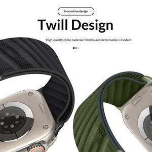 Maenwvo Nouveau bracelet en nylon Ultra2 compatible pour montre avec boucle diagonale, multi-tailles, bracelet de montre tendance, 6 couleurs - Product Image 5