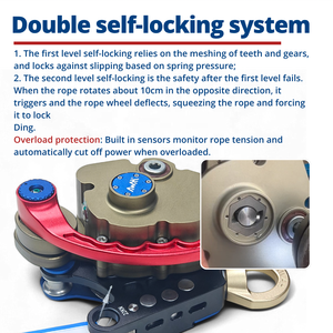Riduttore di sollevamento per attrezzature da arrampicata ad alta quota, dispositivo di alta quota Awah Z3 regolatore di installazione antincendio - Product Image 5