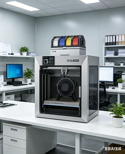 Imprimante 3D QIDI Max4 Grande vitesse 800 mm/s avec boîtier Klipper et QIDI BOX, multicolore 16 couleurs pour PC, fibre de carbone, PETG - Product Image 5
